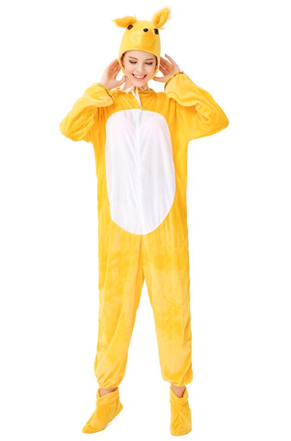 F1932 Unisex Animal Onesies Cartoon Pajamas Cosplay Costume Sleepwear